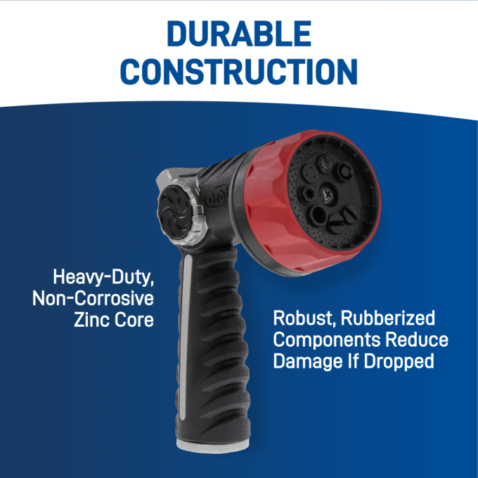 Pro Series 8-Pattern Thumb Control Nozzle