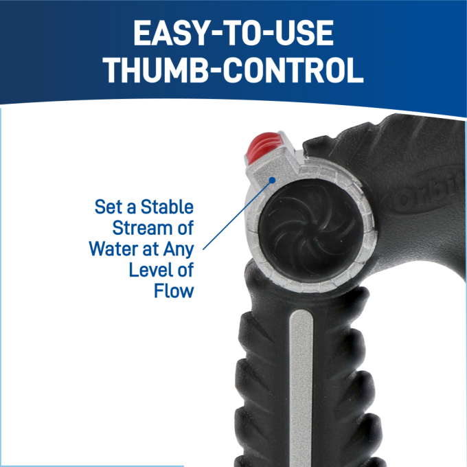 Pro Series 8-Pattern Thumb Control Nozzle