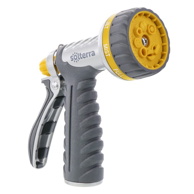 Pro Series 8-Pattern Garden Hose Nozzle with Rear Trigger