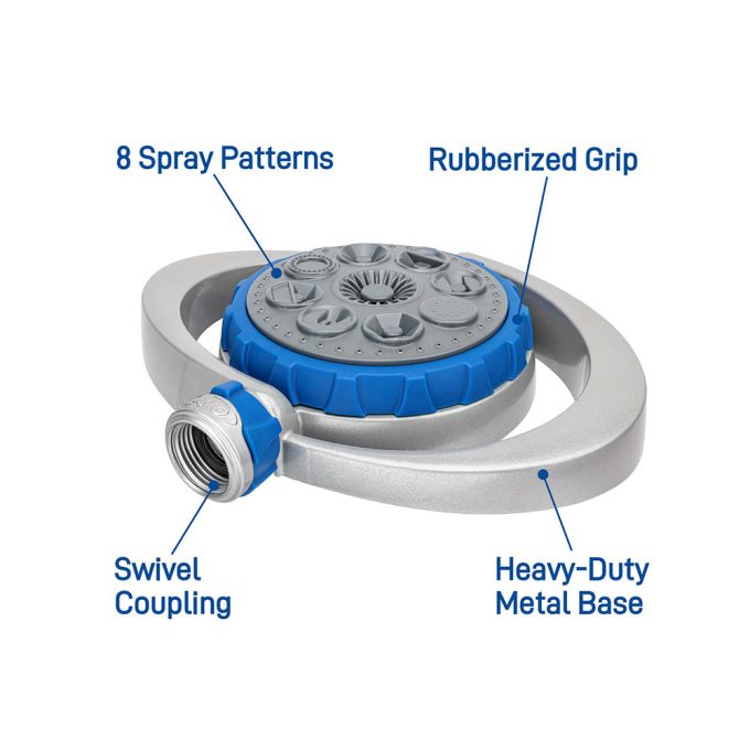 Orbit Metal 8-Pattern Turret Sprinkler