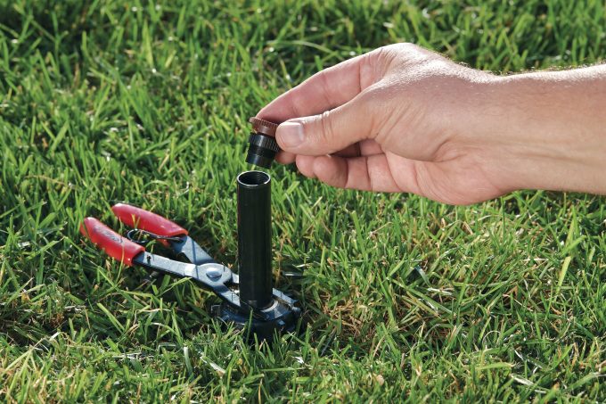 Spray Head Sprinkler Pull-Up Tool
