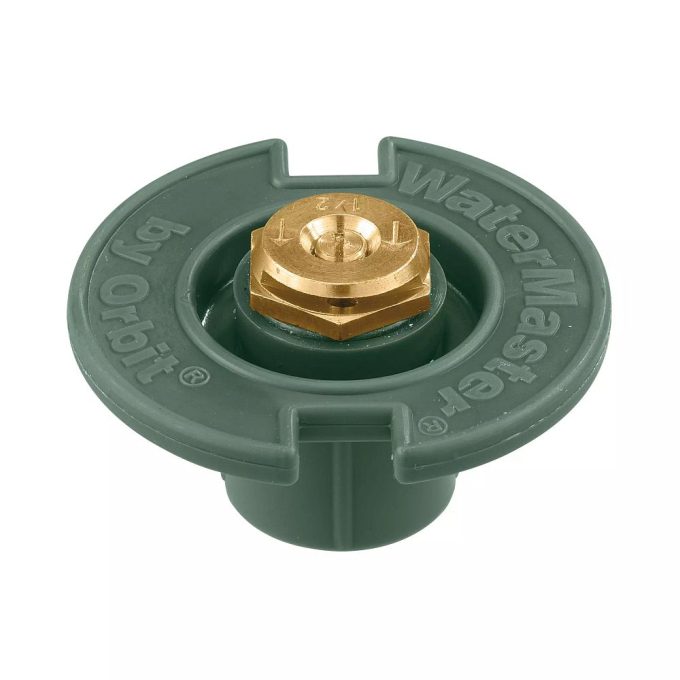 Plastic Flush Head Sprinkler with Brass Nozzle