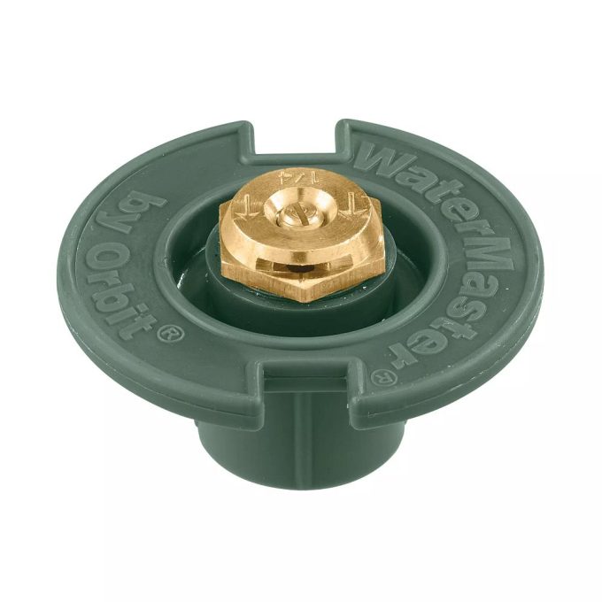 Plastic Flush Head Sprinkler with Brass Nozzle
