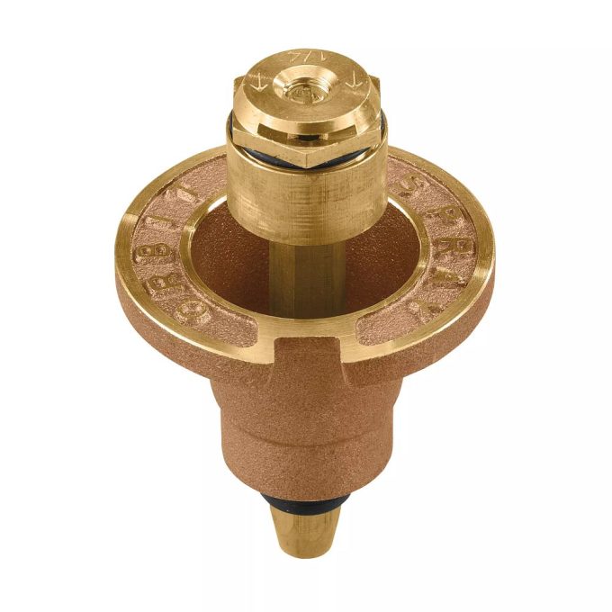Brass Pop-Up Flush Head Sprinklers with Nozzles