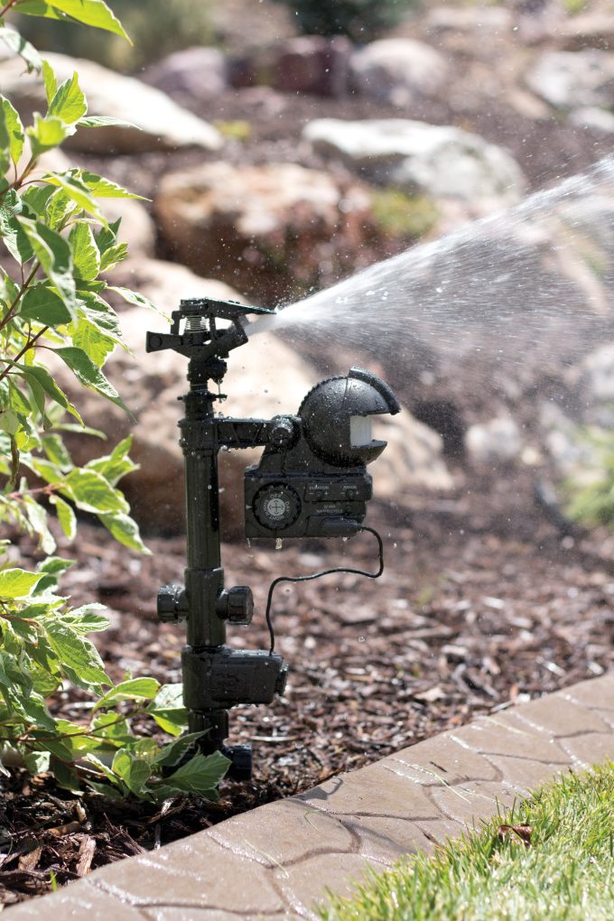 Yard Enforcer® Motion-Activated Sprinkler