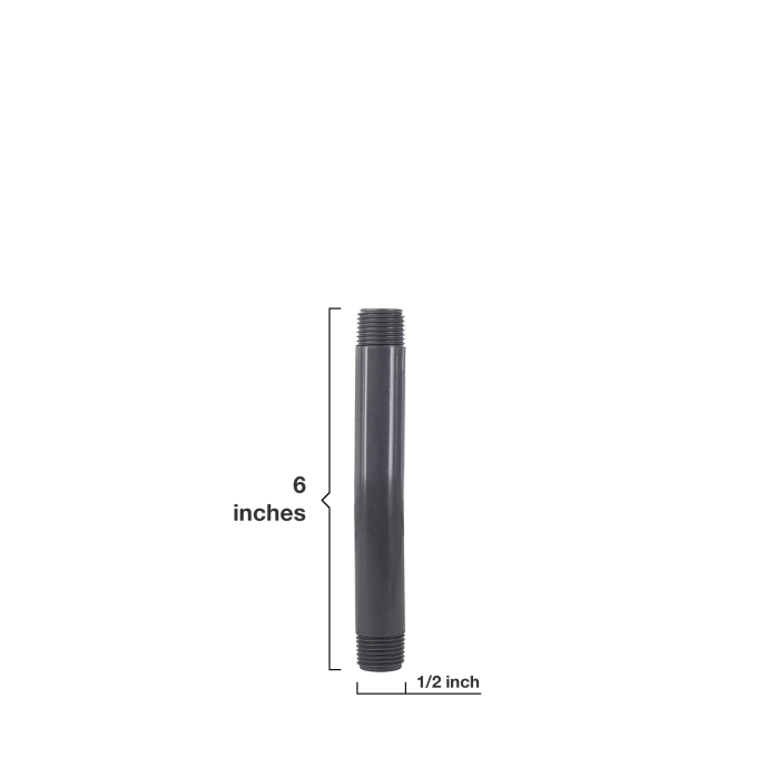 1/2-in. PVC Sprinkler Riser Pipe & Fittings