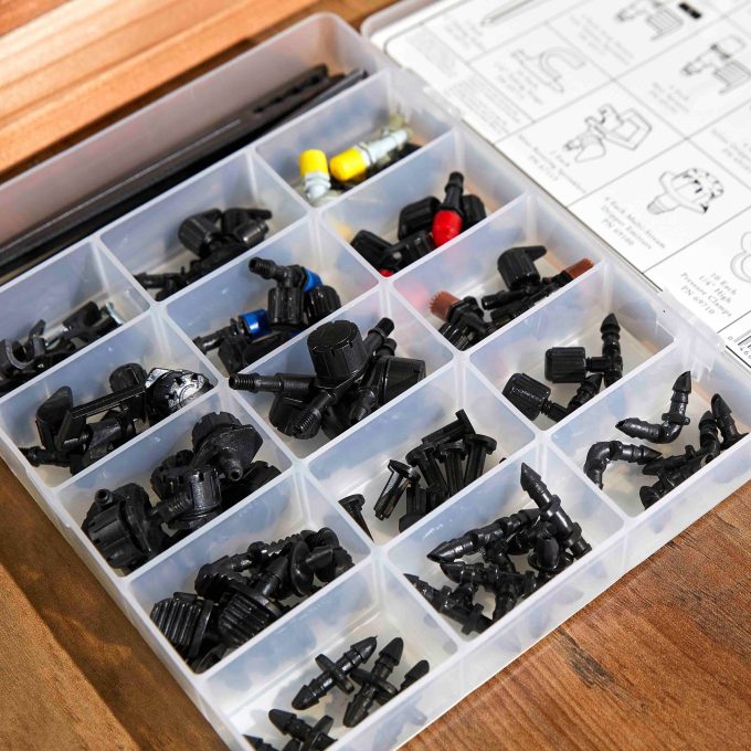 92-Piece Drip Irrigation Watering Essential Parts Kit