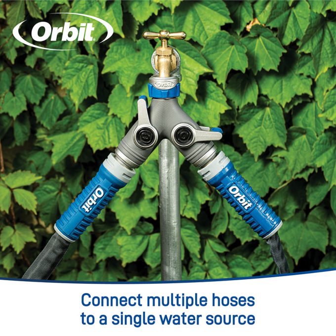 Orbit XL 2-Way Garden Hose Splitter