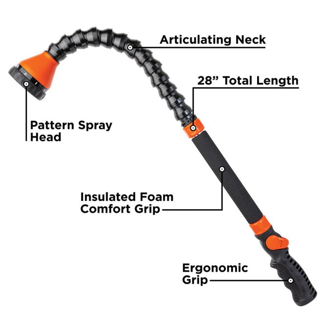 Black & Decker 28 in. 9-Pattern Water Wand