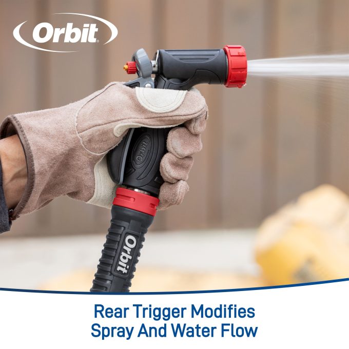 Orbit Pro Adjustable Rear Trigger Threaded-Tip Nozzle