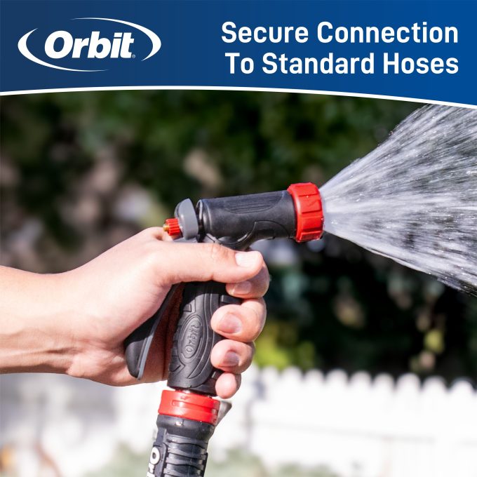 Orbit Pro Adjustable Rear Trigger Threaded-Tip Nozzle