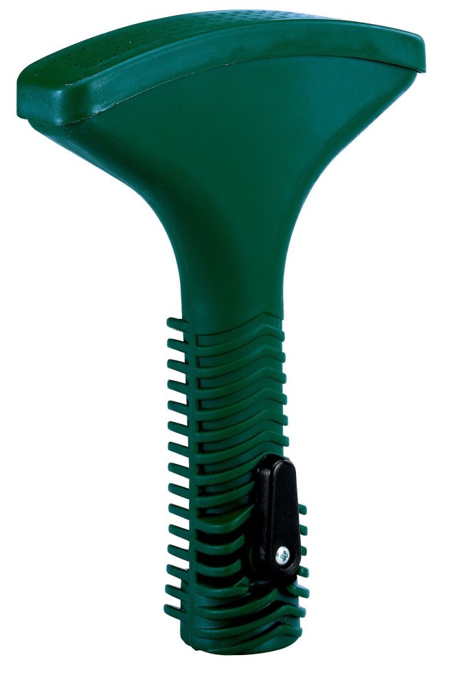 Plastic Fan Spray Shower Nozzle with Shut-Off Lever and Spike