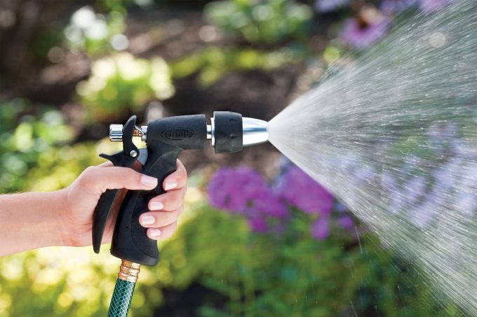 Ultralight Adjustable-Spray Rear Trigger Hose Watering Nozzle
