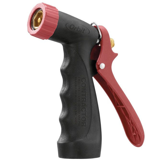 Zinc Pistol With Rubber Grip