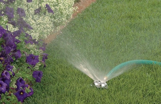Twin Circle Zinc Spot Sprinkler